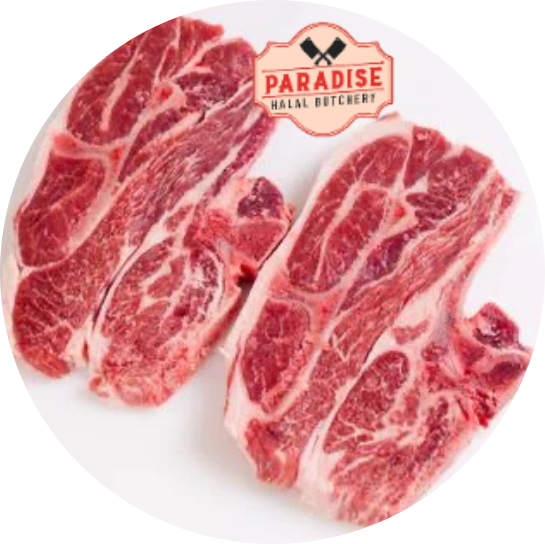 Halal LAMB SHOULDER CHOPS freshly cut in Auckland